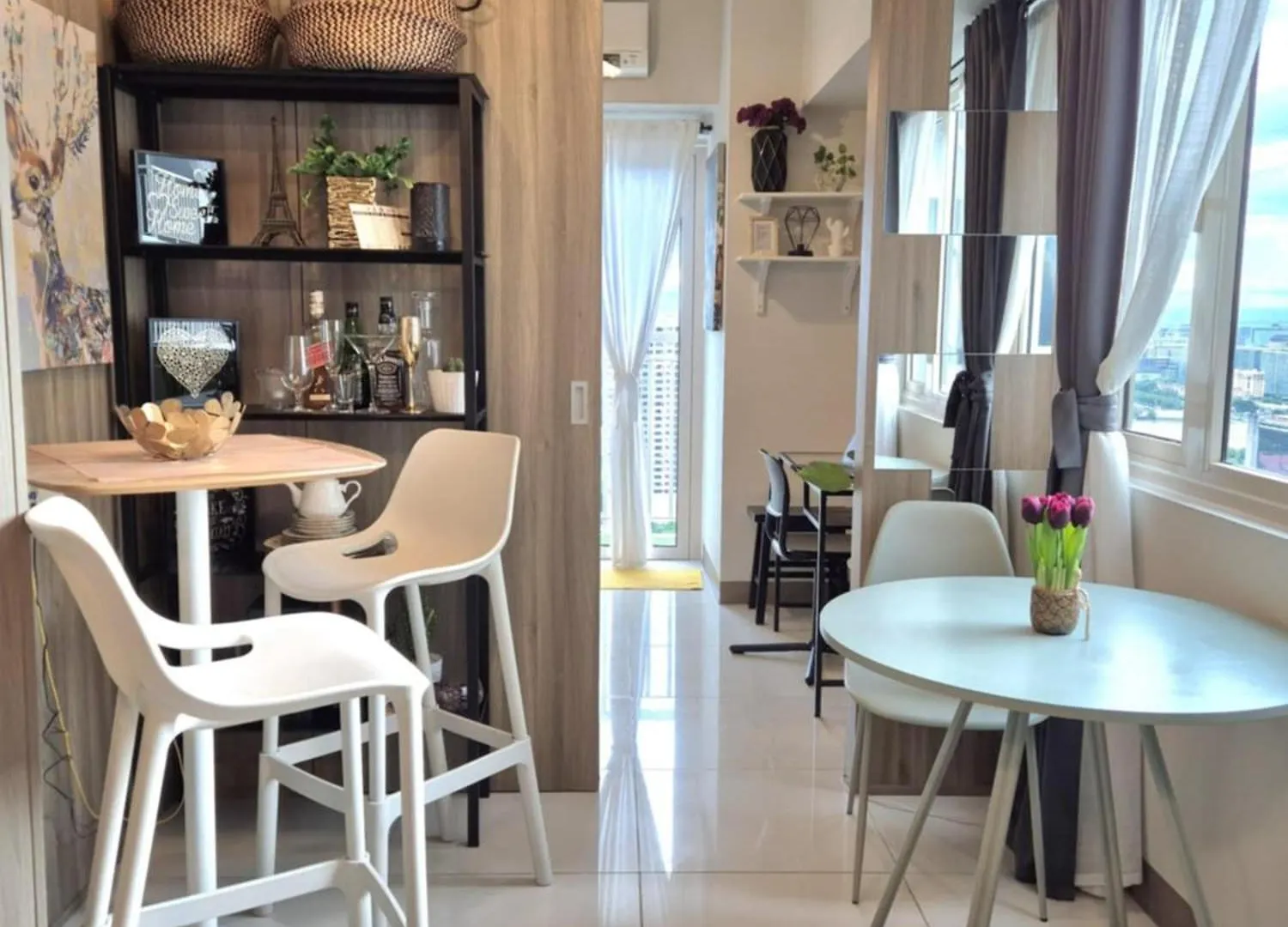 Aparthotel Cozy Comfy Suite 2Br W Balcony - Amazing Manila Bay View And City Skyline Near Moa Pasay Philippines
